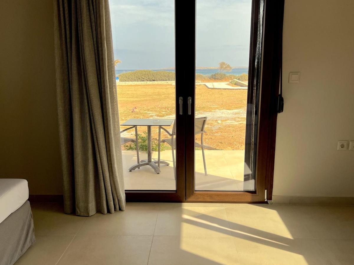 Studio At Beautiful Beach Kouremenos Apartment Anevato Bagian luar foto