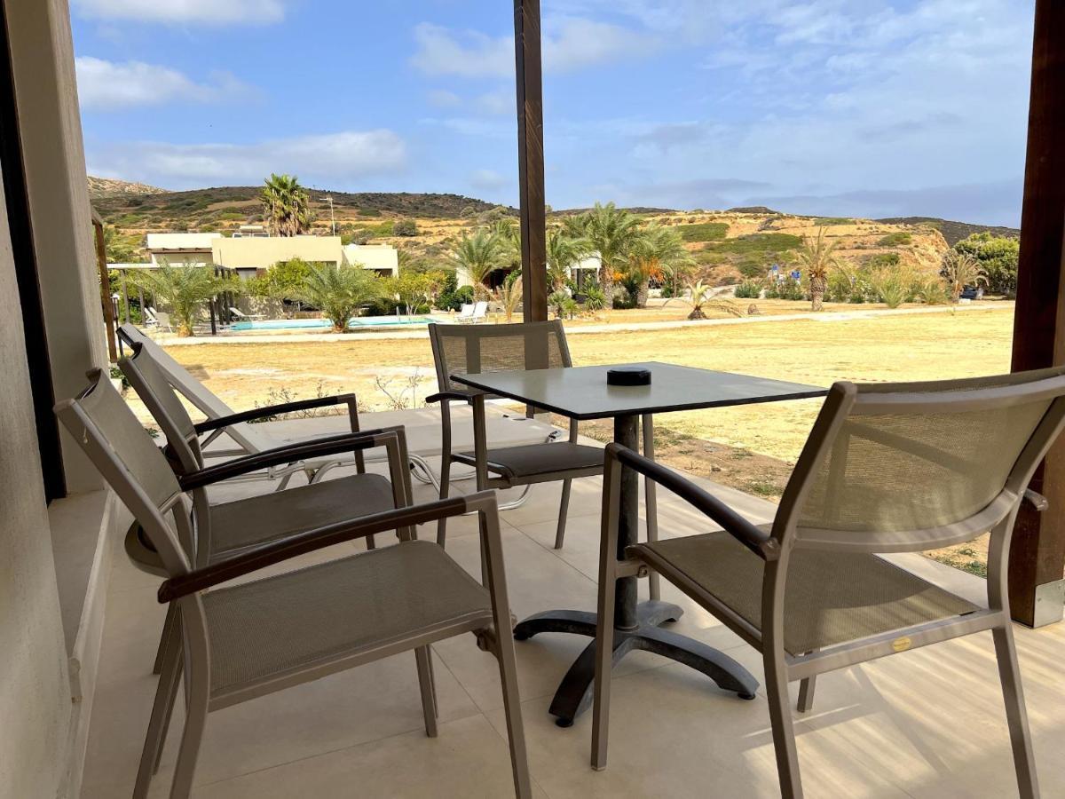 Studio At Beautiful Beach Kouremenos Apartment Anevato Bagian luar foto